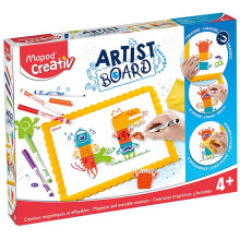 Set De Création Magnétique et Effaçable, Artist Board - Maped Creativ