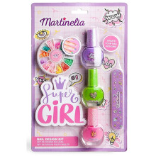 Set De Vernis À Ongles Avec Accessoires Super Girl, Martinelia - Réf.12230