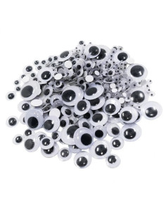 Set de Yeux Peluche 3 Dimensions