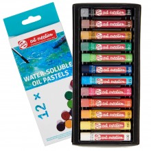 Set Pastels à Huile Solubles à L'Eau 12 - Art Creation