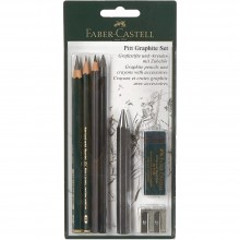 Set Pitt Graphite 7pcs - Faber Castell