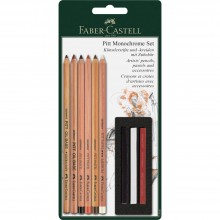 Set Pitt Monochrome 9pcs - Faber Castell
