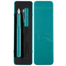 Set Stylo-Plume Sparkle M Océan, Faber-Castell - Réf.201516