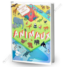 Soulève Les Rabats, Animaux - Auzou