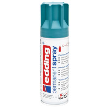 Spray Acrylique Permanent 200ml, Bleu Pétrole Mat - Edding