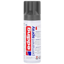 Spray Acrylique Permanent 200ml, Gris Mat - Edding