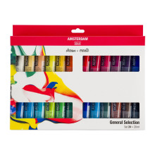 Standard Series Set d'Acryliques Sélection Générale 24x20ml - Amsterdam