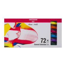 Standard Series Set d'Acryliques Sélection Générale 72x20ml - Amsterdam