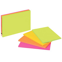 Stick Notes Fluo 76x127 mm MOSAIC