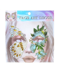 Sticker Papillon, Face Art Decor