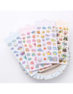 Stickers 3D en Relief