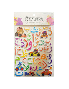 Stickers 3D Pour Enfants, Alphabet