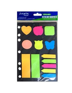 Sticks Notes Transparent Néon - Jinxin