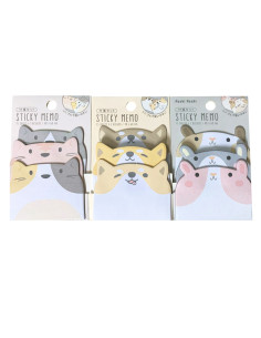 Sticky Notes Adhésives Animaux