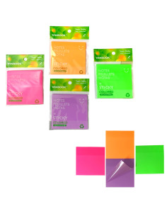 Sticky Notes Adhésives Carrées Colorés - WINBOOK