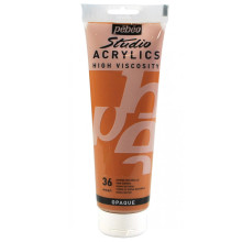 Studio Acrylique Fine 250 ml, Sienne Naturelle 36 - Pébéo