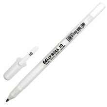 Stylo à Bille Gel Blanc 1mm, Blanc - Gelly Roll