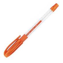 Stylo à Bille Glitter 1 mm, Orange - Pensan