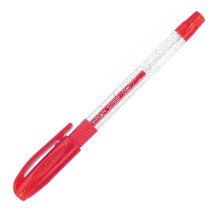 Stylo à Bille Glitter 1 mm, Rouge - Pensan