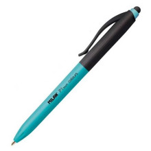 Stylo à Bille P1 Touch Avec Pointe Pour Ecran Tactile 1mm, Bleu clair - Milan