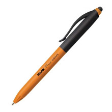 Stylo à Bille P1 Touch Avec Pointe Pour Ecran Tactile 1mm, Orange - Milan