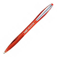 Stylo à Bille Rétractable Atlantis Soft, Rouge - Bic