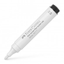 Stylo à Encre De Chine Pitt Artist Pen 2.5mm, Blanc 101 - Faber-Castell