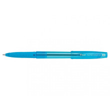 Stylo Bille PILOT Super Grip G Cap - Pointe Moyenne - Bleu Clair