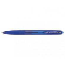 Stylo Bille PILOT Super Grip G Rétractable - Pointe Moyenne - Bleu
