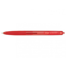 Stylo Bille PILOT Super Grip G Rétractable - Pointe Moyenne - Rouge