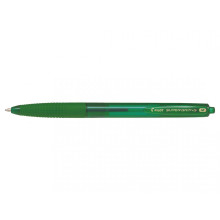 Stylo Bille PILOT Super Grip G Rétractable - Pointe Moyenne - Vert