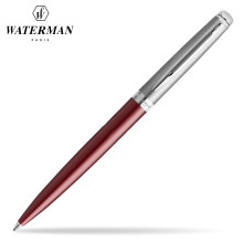 Stylo-Bille WATERMAN Hemisphere Essential Rouge et Argent CT - Réf.2146626