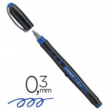 Stylo Black fin 0.3mm Bleu - Stabilo