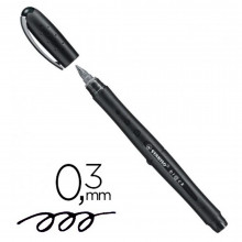 Stylo Black fin 0.3mm Noir - Stabilo
