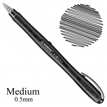Stylo Black Medium 0.5mm Noir - Stabilo
