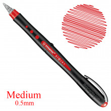Stylo Black Medium 0.5mm Rouge - Stabilo