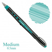 Stylo Black Medium 0.5mm Turquoise - Stabilo