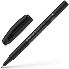 Stylo Feutre Fine 0.4mm, Noir - Schneider