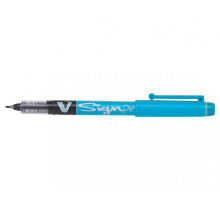 Stylo Feutre PILOT V-SignPen - Pointe Moyenne - Turquoise