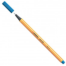 Stylo Feutre Pointe Fine 88 Bleu Outremer - Stabilo
