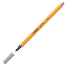 Stylo Feutre Pointe fine 88 Gris Moyen - Stabilo
