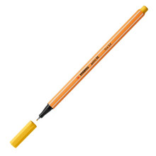 Stylo Feutre Pointe fine 88 Jaune Curry - Stabilo
