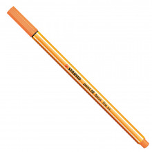 Stylo Feutre Pointe Fine 88 Orange Fluo - Stabilo