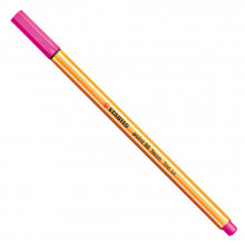 Stylo Feutre Pointe Fine 88 Rose Fluo - Stabilo