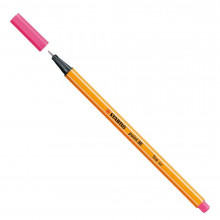 Stylo Feutre Pointe Fine 88 Rouge Bruyere - Stabilo