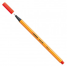 Stylo Feutre Pointe Fine 88 Rouge Clair - Stabilo