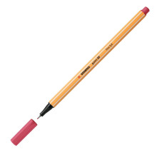 Stylo Feutre Pointe Fine 88 Rouge Grenadine - Stabilo