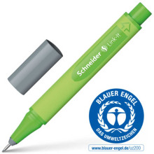 Stylo Feutre Pointe Fine Link-It 0.4mm, Gris Argenté - Schneider