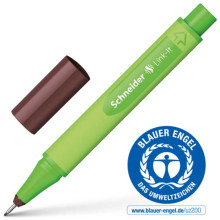 Stylo Feutre Pointe Fine Link-It 0.4mm, Marron Topaze - Schneider