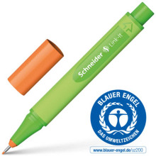 Stylo Feutre Pointe Fine Link-It 0.4mm, Orange Tango - Schneider